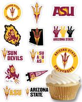 Suprimentos para festas Cupcake Topper Arizona State Sun Devils (24) Suprimentos para festas Cupcake Topper Arizona State Sun Devils (24)