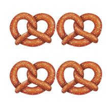 Suprimentos para festas da Oktoberfest Cutout Pretzel Beistle (pacote com 4)