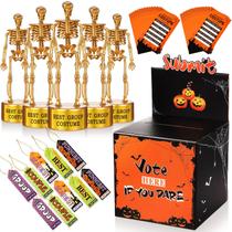 Suprimentos para festas de Halloween, 56 unidades com concurso de fantasias