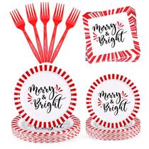 Suprimentos para festas de Natal Lounsweer 96 unidades para 24 convidados