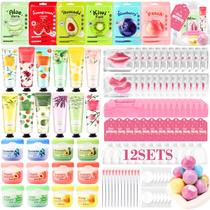 Suprimentos para festas de spa Ponhey 132 unidades para meninas com máscaras faciais