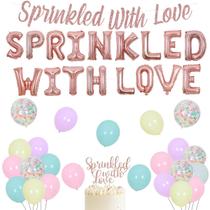 Suprimentos para festas Fangleland Sprinkle Decorations Baby Shower