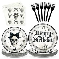 Suprimentos para festas: Feliz aniversário grego, Halloween serve 24 Suprimentos para festas: Feliz aniversário grego, Halloween serve 24