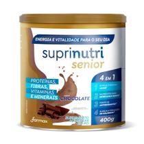 Suprinutri Sênior Suplemento Alimentar 4 em 1 Sabor Chocolate 400g