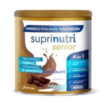 Suprinutri Sênior Suplemento Alimentar 4 em 1 Sabor Chocolate 400g