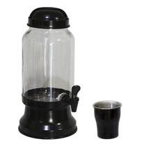 Suqueira Barrica Vidro 3,2 Lt - Preto Fosco Suqueira Barrica Vidro 3,2 Lt - Preto Fosco