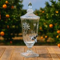 Suqueira com Pé e Tampa Palm Tree 2L Cristal - Wolff