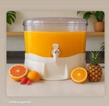 Suqueira de acrilico 7 litros incolor