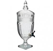 Suqueira De Vidro 4,5 Litros C/Torneira Transparente Suqueira De Vidro 4,5 Litros C/Torneira Transparente