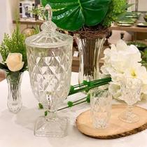 Suqueira de Vidro 5 Litros com Tampa Torneirinha Snel Home