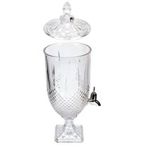 Suqueira de Vidro Diamond Cristal 5L Alto-relevo