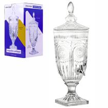 Suqueira de Vidro Transparente Antique 3 Litros 6075 - Mimo Style