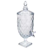 Suqueira / Dispenser de vidro 5 litros para suco, bebidas