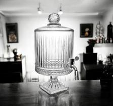 Suqueira Refresqueira De Vidro Adely Cristal 4,5l Luxo Suqueira Refresqueira De Vidro Adely Cristal 4,5l Luxo