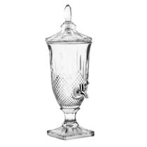 Suqueira verre de vidro 1,8l com torneira para bebidas - Mimo Style Suqueira verre de vidro 1,8l com torneira para bebidas - Mimo Style