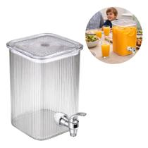 Suqueira Vidro 2,2L Quadrada Resistente Premium