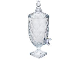 Suqueira Vidro Cristal 5 Litros Jarra De Vidro Lyor - Diamond