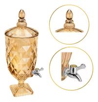 Suqueira vidro dispenser bebidas âmbar 5l em casa tem Suqueira vidro dispenser bebidas âmbar 5l em casa tem