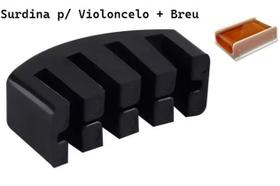 Surdina para Violoncelo Garfo - TS021 Torelli + Breu