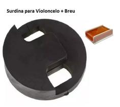 Surdina para Violoncelo Redonda - Paganini PSV 042 + Breu
