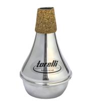 Surdina Trompete Estudo Torelli Ta 132 Prateado