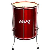 Surdo 60cm X 18" Gope -Afinações Selfie Cereja Com Tripé Bal6018-Pesc