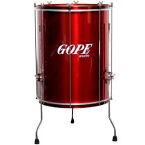 Surdo Alumínio Tripé 60X18 8 Afin Branco Cereja Bal6018Pebc