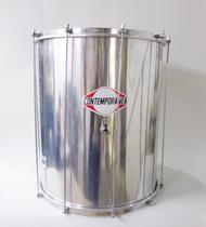 Surdo Contemporânea 20 x 60 alumínio CR couro 171C