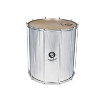 Surdo Samba 20"X60Cm Alumínio Cromado Pele Animal Timbra Surdo Samba 20"X60Cm Alumínio Cromado Pele Animal Timbra
