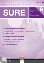 Sure - intermediate - level b - teacher's book + 2 class audio cds - british - HELBLING LANGUAGES ***