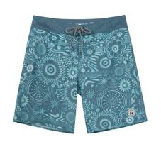SURF CUZ Shorts Chino Vintage Cruzer Masculino com Stretch e Boardshort (Totem - Azul, 32) SURF CUZ Shorts Chino Vintage Cruzer Masculino com Stretch e Boardshort (Totem - Azul, 32)