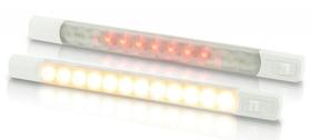 Surface Strip Light Hella Marine Warm Branco/Vermelho LEDs 12V