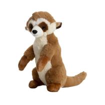 Suricato de Pelúcia Realista 30cm Safari Savana - Fizzy