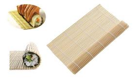 Sushi Mat Esteira Enrolar Sushi 24cm Quadrado Bambu Sudare - Reno Comércio e Distribuição