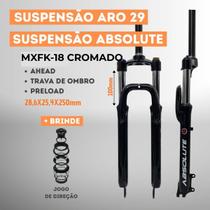 Suspensão Absolute Aro 29 Suspensão Aro 29 Absolute Garfo Aro 29 Amortecedor Aro 29 MXFK18 MXFK19 Suspensão Absolute Aro 29 Suspensão Aro 29 Absolute Garfo Aro 29 Amortecedor Aro 29 MXFK18 MXFK19