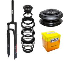 Suspensão Amortecedor Bike Aro 29 + Jogo Direção Over Suspensão Amortecedor Bike Aro 29 + Jogo Direção Over