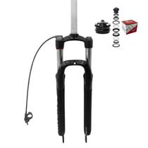 Suspensão Aro 29 Bike Mtb C/ Trava Guidão + Caixa De Direção Ahead Set Suspensão Aro 29 Bike Mtb C/ Trava Guidão + Caixa De Direção Ahead Set