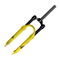 Suspensão Bike Infantil Aro 24 MTB Masterschock MT-20 Ahead Set Trava no Ombro Freio a Disco Amarelo
