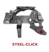 Suspensão Com Catraca Com Jugular Steel Lock Para Capacete Steelflex Turtle