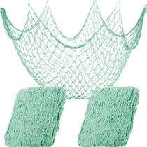 Suspensão de parede Shappy Fish Net, 2 peças de 100x200 cm Aqua Suspensão de parede Shappy Fish Net, 2 peças de 100x200 cm Aqua