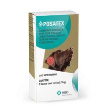 Suspensão Otológica para Cães POSATEX 17,5ml (15g) - MSD