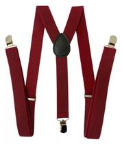 Suspensório Adulto Ajustável Unissex Cores Variadas Social para Eventos