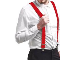Suspensório Adulto Unissex Vários Tons Disponíveis: Social Rock Punk - Suspenders