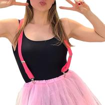 Suspensório Adulto Unissex Vários Tons Disponíveis: Social Rock Punk