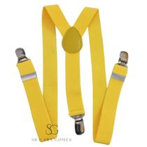 Suspensório Amarelo Infantil Para Pajens e Eventos
