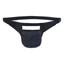 Suspensório Escrotal Famara Vasectomia Pós Cirurgia Testicular Hérnia Genital Proteção Compressão Confortável Preto Suspensório Escrotal Famara Vasectomia Pós Cirurgia Testicular Hérnia Genital Proteção Compressão Confortável Preto