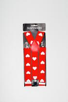 Suspensório Estampa Coração Suspensório Estampa Coração