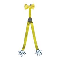 Suspensório + Gravata Borboleta Infantil Criança Personagens