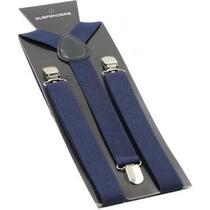 Suspensório Infantil Regulador Elástico Liso Social Unisex Pajem 80 Cm Kids