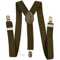 Suspensório Marrom Infantil Para Pajens e Eventos